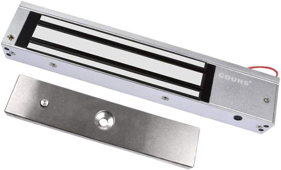 COUNS Single Door 12V 600lbs Electric Magnetic Electromagnetic Lock Holding Force for Access Control