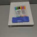 Tlpmsk Small White Board, Dry Erase LapBoards 9''x 12'' Mini White Board Double Sided Portable LapBoards for Students Teachers School Supplies (12 Boards with Line)