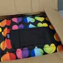 Wildkin Kids Nap Mat with Pillow and Blanket, Preschool Rest Mat, Rainbow Hearts