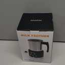 Milk Frother and Steamer, 500ml 4-in-1 Electric Foam Maker with Dial Control & LED Indicator, Hot & Cold Milk Frother, Non-Stick Stainless Steel, Silent, Easy to Clean, for Coffee, christmas gift