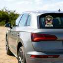 3 x American Flag Bumper Sticker - 11.8x9.45 Removable 250th Anniversary Stickers American Flag Decals for Trucks Car Trailer SUV Van Laptop or Any Smooth Surface,1776-2026 - Bumper Stickers-13