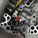 RE0F11A JF015E CVT Transmission Valve Body Compatible with Nissan Sentra Versa 13-19 1.6L 1.8L Automotive Transmission Valve Body With Solenoid, Replacement 31705-X428E 31705-X428B