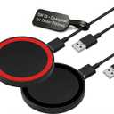 Wireless Charging Pad 5W (2Pack) Best for Older QiEnabled Phones (iPhone 811, Samsung S6S9)  Standard 5V USB Charger, Slim & CaseFriendly  Not Fast Charging/Not MagSafe - Black & RED