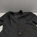 Allegra K Linen Blazer for Women Short Sleeve Cotton Lapel Collar Business Casual Blazer Jacket Spring Summer Outfits (Large)