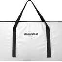 Buffalo Gear Insulated Fish Cooler Bag 40x18in 48x18in Leakproof Kill Bag Portable Waterproof Keep Ice Cold More Than 24 Hours (White-40in)