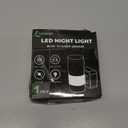 L LOHAS LED Night Light,Night Lights Plug into Wall,Dusk to Dawn Sensor,3000K Soft White, Brightness Adjustable,180Rotating Acrylic Nightlight for Adults Bathroom Bedroom