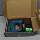 18V Nail Gun Cordless with Battery, 2 in 1 Brushless Nail Gun and Staple Gun, 3/8 Inch, with 1000 Nails and 1000 Staples, Single and Contact Firing Modes