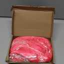 PLULON Hot Pink Bob Wig with Heart Sunglasses and Hair Cap, Colorful Short Bob Wigs Synthetic Party Wigs Funny Cosplay Hairpieces for Women Men Daily Bachelorette Halloween Costume Party Decorations