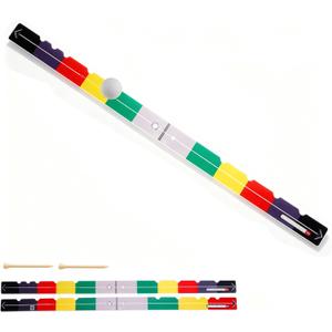 2PCS Golf Putting Ruler, Stroke Meter 2.0 & Putting Training Aid