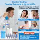 Ear Irrigation Kit, Manual Earwax Removal, Safe Ear Cleaning for Built-Up Wax, Effective Ear Irrigation Flushing System, Gentle Ear Flushing Kit for Adults and Kids at Home