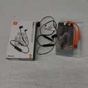 JBL Tune 125 - Bluetooth Wireless in-Ear Headphones with 3-Button Mic/Remote and Flat Cable - Black, Small