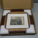 Splinterix 8x10 Gold Picture Frame, 2 Pack Ornate Vintage Picture Frames for Wall or Tabletop, 8x 10 Photo Frame Gold with Real Glass, Display Poster 5x7 with Mat or 8x10 without Mat for Antique Dco
