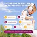 Schallwerk  Noise Protection Headphones for Kids  Ear Protection for Kids, Toddlers, and Babies (Cherry Pink)