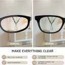 Reading Glasses for Women  Stylish Anti-Eyestrain & Anti-Glare Readers Lightweight Computer Eyeglasses(red,1.75X)