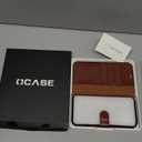 OCASE Compatible with iPhone 16 Pro Max Wallet Case, PU Leather Flip Folio Case with Card Holders RFID Blocking Kickstand [Shockproof TPU Inner Shell] Phone Cover 6.9 Inch 2024, Dark Brown