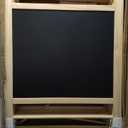Foldable Wooden Playpen for Babies and Toddlers, 63x63x24 Inch
Natural New Zealand Pine Wood, Black and White Chalkboard, Includes Accessories