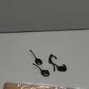 VERTORGAN Coat Hooks Wall Mounted, Wooden Hat Rack with 4 Hooks for Entryway, Bathroom,Bedroom(Brown)