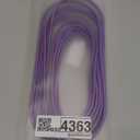 CARTMAN 1/4“ Marine Grade Elastic Cord Crafting Stretch String for Camping, Kayak Deck, Crafting Purple Color