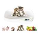 Mini Pet Scale, Small Animals Scales for Weighing, Digital Kitchen Scale with LED Display, Small Home Scale, Portable Dog Cat Scale for Hamster Rabbit Hedgehog, Max. 33 lbs, 14.1x10in