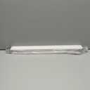 Stainless Steel Frameless Shower Door Fixed Panel Wall to Glass Support Bar for 1/4" to 3/8" Thick Glass by KAFENDA (500mm / 19.7", Polished Chrome)