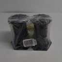 2 Pcs Adjustable Height Bed Support Legs, 8.5-13 inch, Black Plastic, Bed Frame/Bed Center Slat Support, Reinforcement Parts