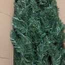 Prelit Fraser Fir 6.5 Ft Pencil Artificial Christmas Tree with 523 Lifelike Branch Tips Timer 8 Mode 220 Warm White&Colored Lights, Metal Stand, UL Plug in Slim Xmas Tree Holiday Home Indoor Outdoor