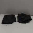 CozyLux Oversized King Comforter Set Black, 3 Pieces 120x98 Solid Breathable Quilted Style Bedding Sets All Season, Luxury Soft Down Alternative Comforter Bed Set (1 Comforter & 2 Pillowcases)