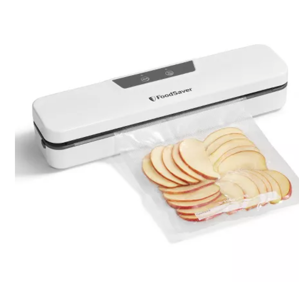 FoodSaver Everyday Vacuum Sealer with Precut Bags: Best Food Vacuum Packer, White, Spot Clean