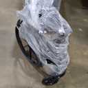 Medline Durable Steel Wheelchair with Flip-Back Desk-Length Arms, Elevated Leg Rests, 20-Inch Wide Seat, 300-Ib weight capacity, Black