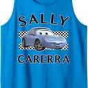 Disney Pixar Cars Sally Carerra Finish Tank Top, XL