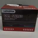 Leadfan 7inch Car Stereo Double Din Radio Touchscreen with Backup Camera Multimedia Car Audio Support Mirror Link, Bluetooth Caller ID, FM/MP3/MP4/USB/Subwoofer,Aux Input Car Audio Receivers