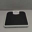 Adamson A21 Analog Scales for Body Weight - Up to 300 LB - New - Anti-Skid Rubber Surface + Large Numbers - Analog Bathroom Scale - Affordable - Durable with 20-Year Assurance - Black