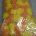 5Pcs Marigold Garland for Decoration,5 Feet Artificial Marigold Flowers Diwali Decorations for Home,Orange and Yellow Artificial Marigold Heads for Diwali Party,Indian Weddings,Halloween,Wreath