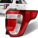 Tail Light Assembly Compatible with Ford Explorer Police 2016 2017 2018 2019, Right Passenger Side Brake Rear Halogen Lamp Replace FB5Z13404A FO2801251