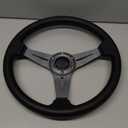 350mm/13.8”Sport Steering Wheel Aluminum Alloy Titanium Spokes Drift Simulation Racing Game Steering Wheel Universal