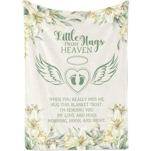 Miscarriage Gifts for Mothers, Dad, Parents, Throw Blanket - 50" x 65"