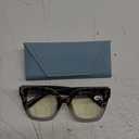 Trendy reading glasses Blue Light Blocking Impact Resistant Lenses TR90 frame oversized readers (Tawny)