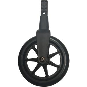 Stander Non-Swivel Wheel Kit for Stander EZ Fold-N-Go Walker and Able Life Space Saver Walker, Black, 2 Count