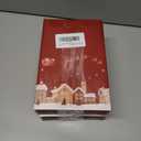 2 x Artscope Christmas Tree Snowman Throw Pillow Covers 18x18 Inch Set of 4, Let It Snow Holly Jolly Winter Hoilday Christmas Decoration Pillow Cases for Home Sofa Couch Decor-Pink