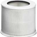 Clorox Tabletop Air Purifier True HEPA Replacement Filter, 200 Sq. Ft. Capacity, Removes 99.97% of Allergens up to 0.1 Micron, Compatible with 11020 & 11021, 1 Count (12020) (6.8" x 6.4" x 6.7")