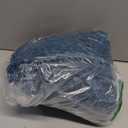 Yimobra Toilet Rug U Shaped Washable 24x20 Inch - Ultra Soft Absorbent Chenille Bath Rugs for Toilet, Quick Dry & Machine Washable, Non Slip Contour Bathroom Mat, Peacock Blue