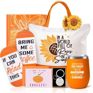 Gifts for Women Girls Best Friend Sister Wife Girlfriend Daughter - Unique Birthday Valentines Mothers Day Christmas Gifts for Her, Sunflower Sunshine Inspirational Thinking of you Gift