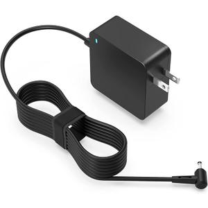 Superer 65W AC Charger Fit for Asus Zenbook 14 UX433FN UX433FA UX433F UX433 UX433FLC UX433FL UX433FAC UX434FL UX434F UX434FLC UX434FAC UX434FA UX434FQ UX434 Laptop Power Supply Adapter Cord