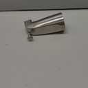 Design House 522920 Slip-On Tub Diverter Spout, 5 Inch, Satin Nickel