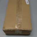 WOPITUES Floating Shelves with Gold Metal Guardrail, Shelves for Wall Decor Set of 3, Wall Shelves for Bedroom, Bathroom, Kitchen, Living Room, Plants, Picture Frames, Art- Black and Gold (15.7 inch)