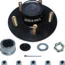 Trailer Hubs 5 Lug 4.5 5x4.5 for 3500Lb 1-1/16'' to 1-3/8'' #84 Tapered Trailer Axle 1 Set