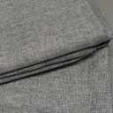 100% Blackout Shield Linen Blackout Curtains for Bedroom 96 Inches Long, Back Tab/Rod Pocket Living Room Drapes, Thermal Insulated Blackout Curtains 2 Panels Set, 50" W x 96" L, Grey