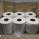 AmazonCommercial 2-Ply Soft, Absorbent Centerpull Paper Towels Compatible with Universal Dispensers, FSC Certified, 7.6 x 9 in, 6 Rolls, 600 Towels per Roll