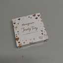 Gifts for Women  Initials Ceramic Jewelry Dish for Earrings, Necklaces, Bracelets, Rings, Watch, and Keys  Mothers Day, Christmas, and Birthday Gifts for Women (e)