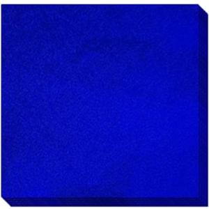 400 Sheets Square Royal Blue Chocolate Bar Wrappers,4x4" Frosted Foil Candy Wrappers,Nonstick Caramel Wrappers,Aluminum Individual Packaging for Mother's Day Birthday Wedding Christmas Party Favor
